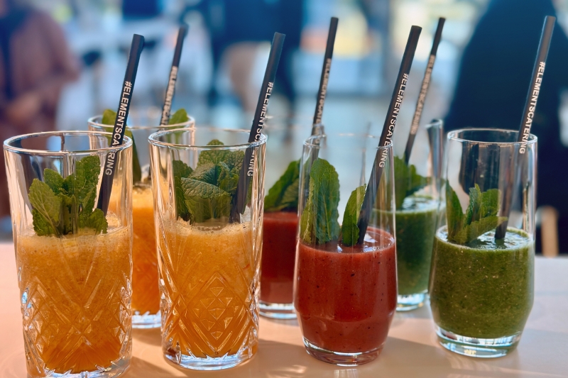 Healthy Smoothie Bar Catering ELEMENTS Frankfurt