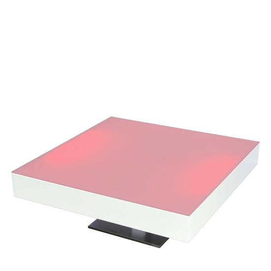 LED Loungetisch - White [ BLOC LIGHT ] - Mietmöbel von ELEMENTS EVENTDESIGN