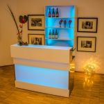 LED Barregal - Mietmöbel von ELEMENTS EVENTDESIGN