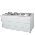 LED Buffet inklusive Chafingeinsätze - Mietmöbel von ELEMENTS EVENTDESIGN