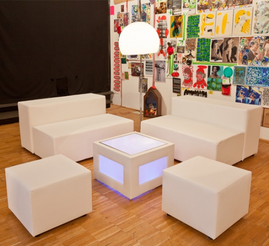 6-8er Ecklounge [ TETRIS ] - Mietmöbel von ELEMENTS EVENTDESIGN