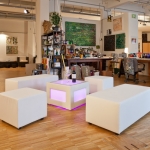 Loungebank - White - Mietmöbel von ELEMENTS EVENTDESIGN