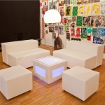 Loungecube - White - Mietmöbel von ELEMENTS EVENTDESIGN