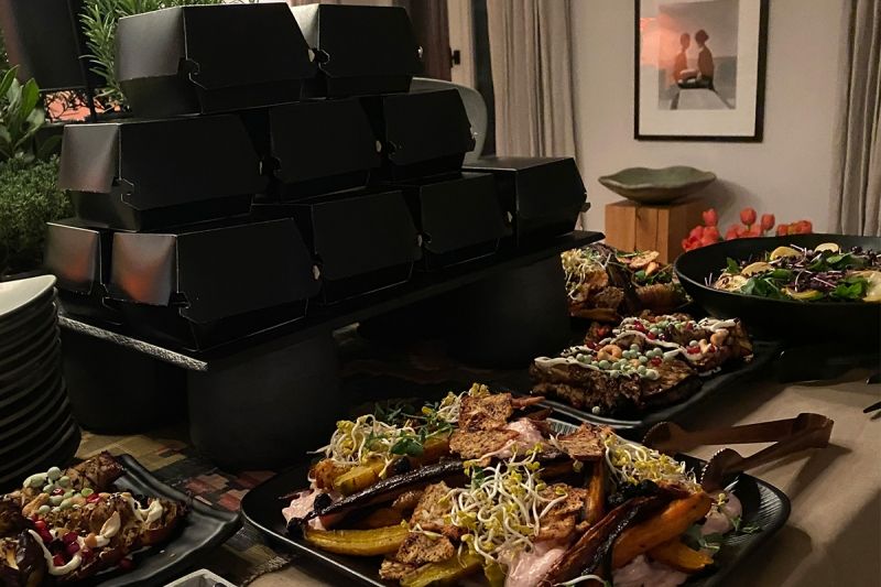 Antipasti Catering Buffet vorspeisen Platte Frankfurt