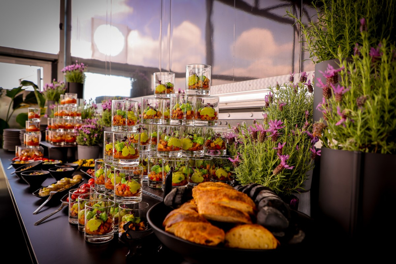 Elements catering antipasti buffet frankfurt