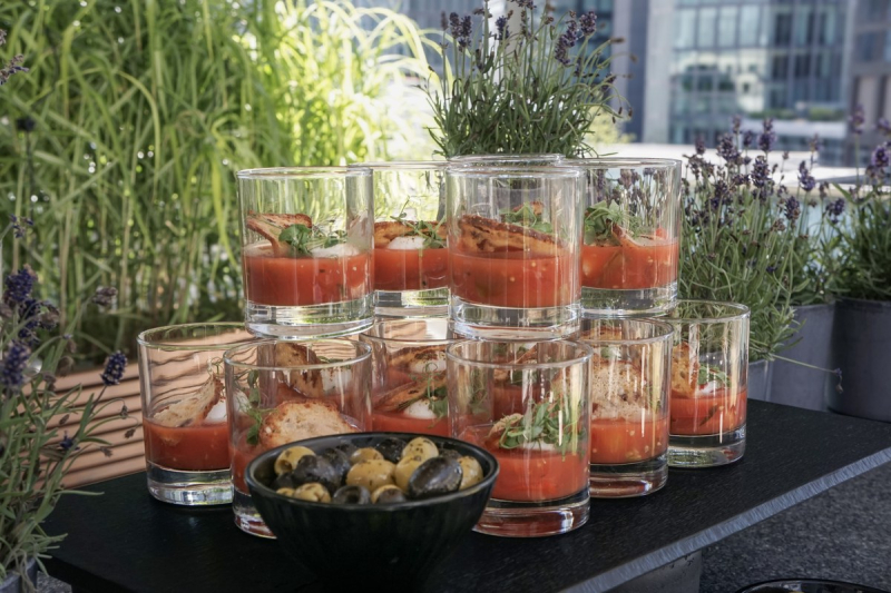 Elements catering antipasti buffet lunch milbank frankfurt