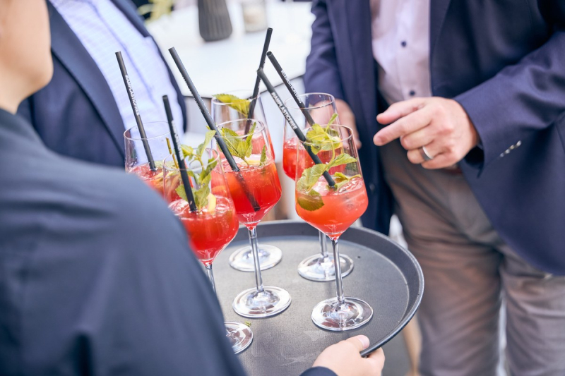Elements catering aperitif networking event klassikstadt frankfurt