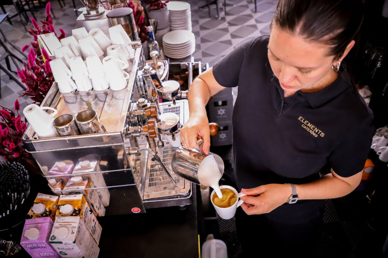 Elements catering barista service frankfurt