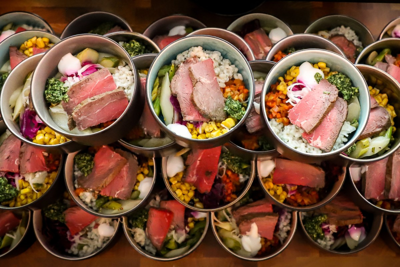 Elements catering bowl buffet women summit frankfurt