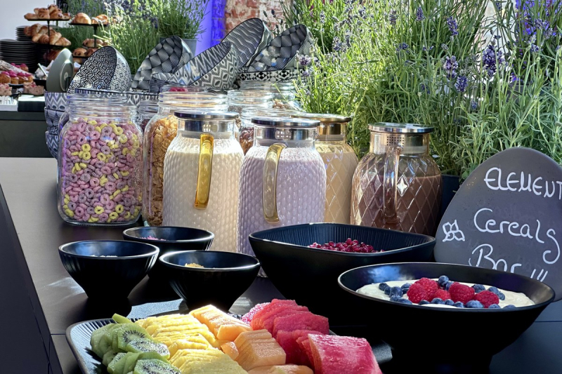 Elements catering breakfast station klassikstadt frankfurt