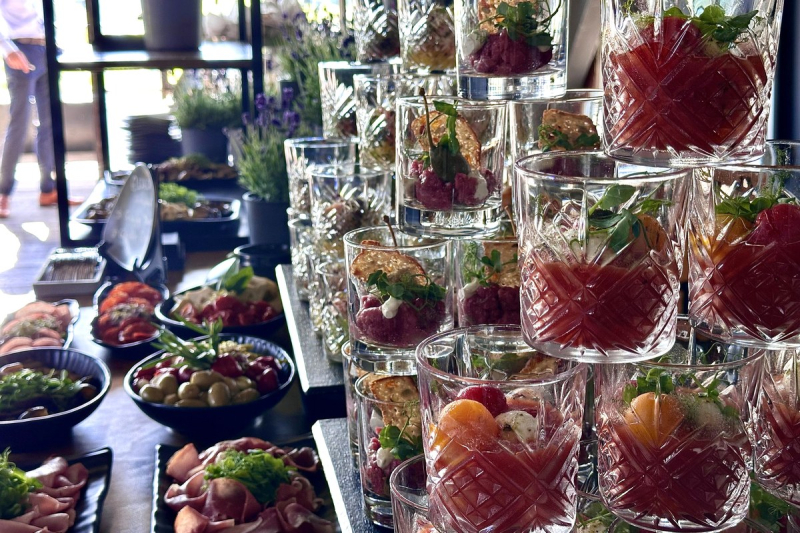 Elements catering buffet business event colt oosten frankfurt