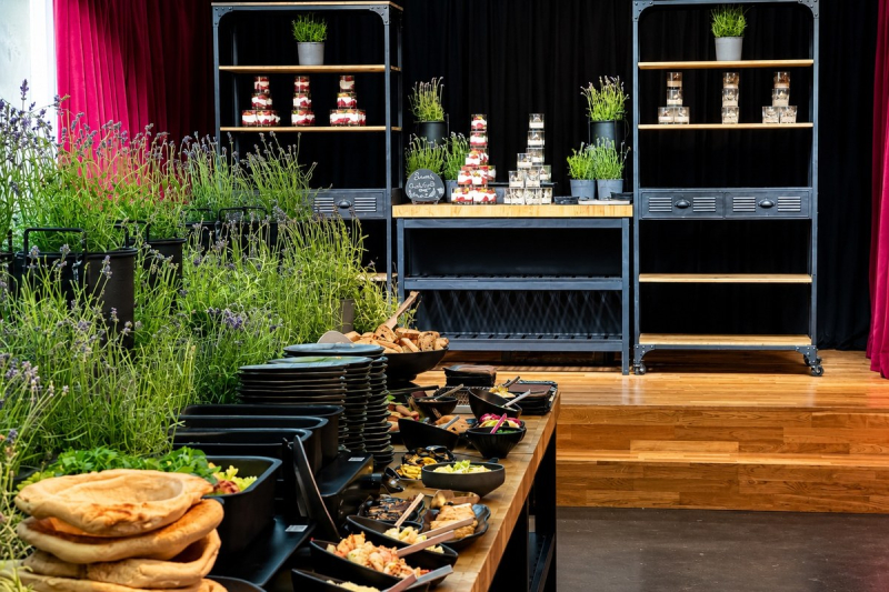 Elements catering buffet business event women summit frankfurt