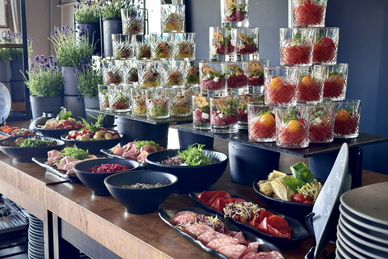 Elements catering buffet corporate event colt oosten frankfurt