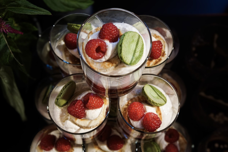 Elements catering dessert business event probeessen frankfurt