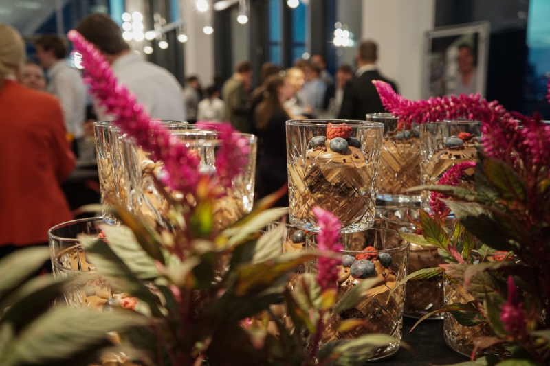 Elements catering dessert corporate event gleiss lutz frankfurt
