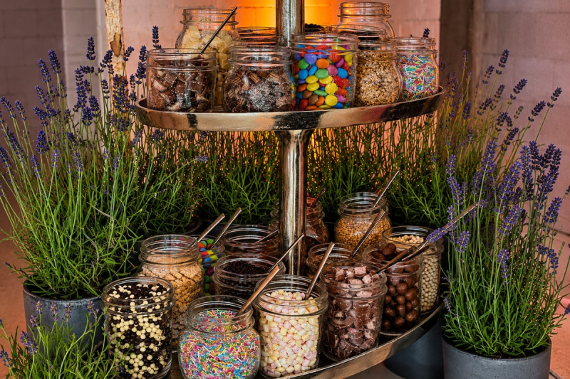 Elements catering dessert station richtfest hafenpark frankfurt