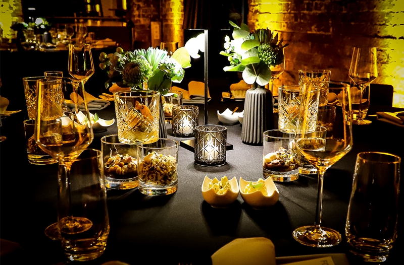 Elements catering dinner tischdekoration 2