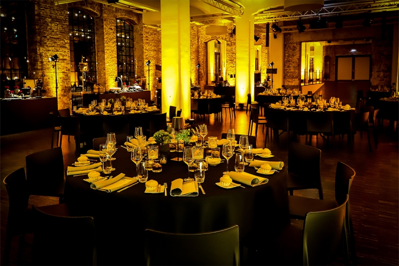 Elements catering event location dinner bereich