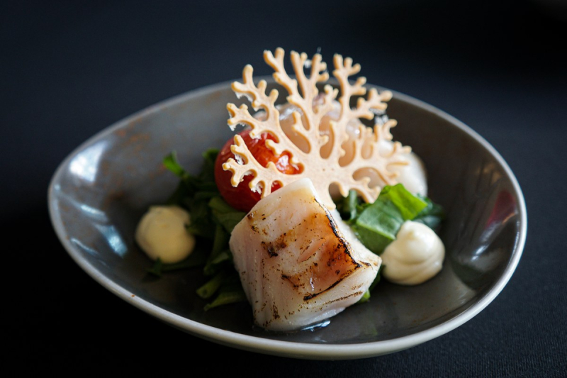 Elements catering flying dinner black cod frankfurt