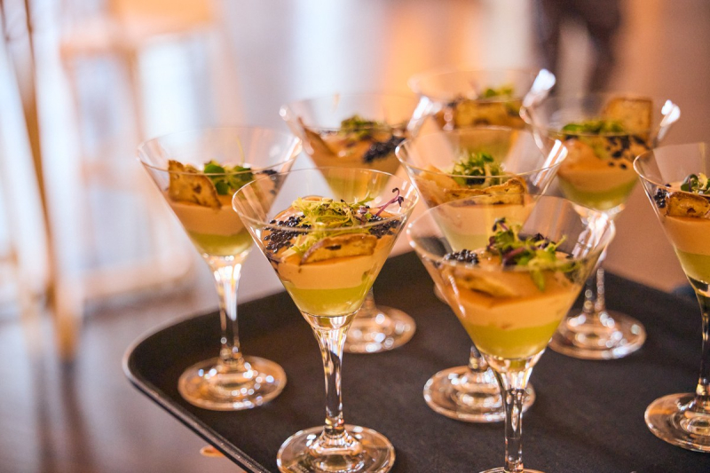 Elements catering flying vorspeisen networking event klassikstadt frankfurt