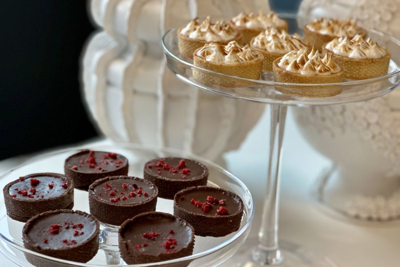 Elements catering frankfurt schokolade limette dessert