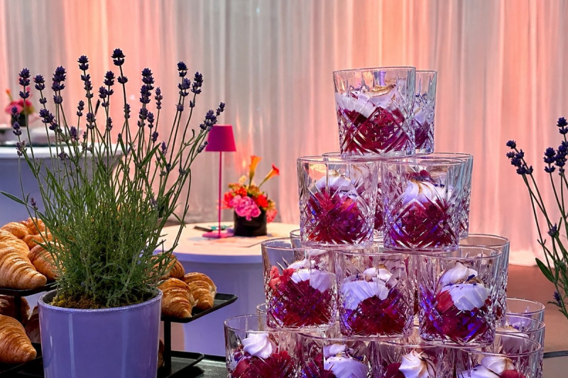 Elements catering fruehstueck station women summit frankfurt