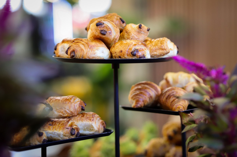 Elements catering fruehstuecksbuffet mercedes driving event sachsenring