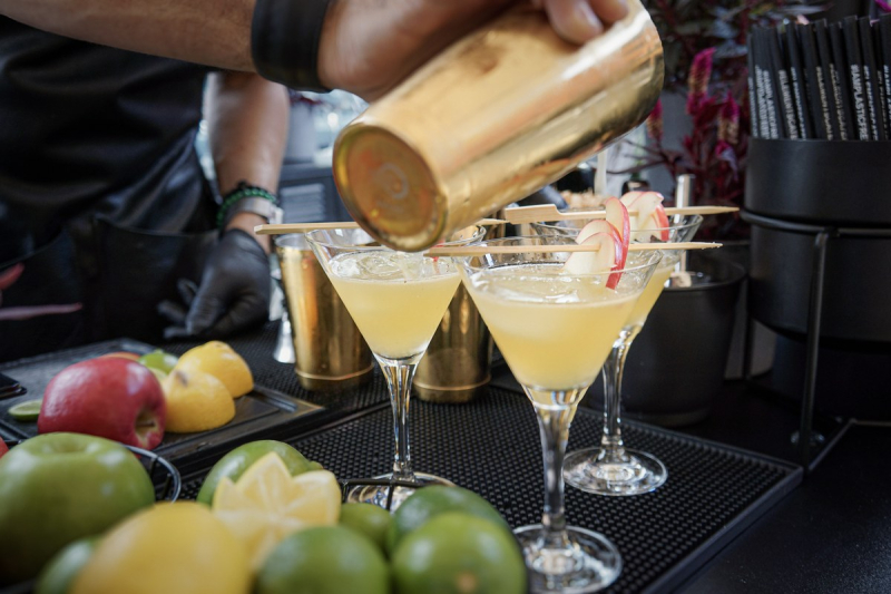 Elements catering live bar networking event klassikstadt frankfurt