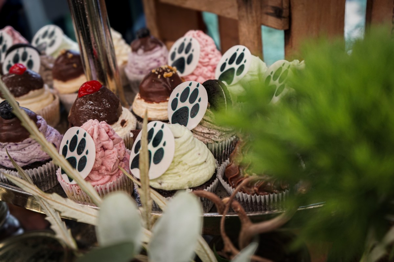 Elements catering muffins station business event frankfurt