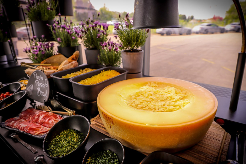 Elements catering pasta pizza bowl frankfurt