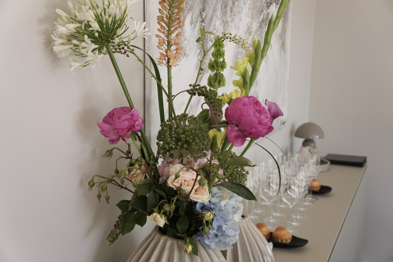 Elements catering private dining florale dekoration frankfurt