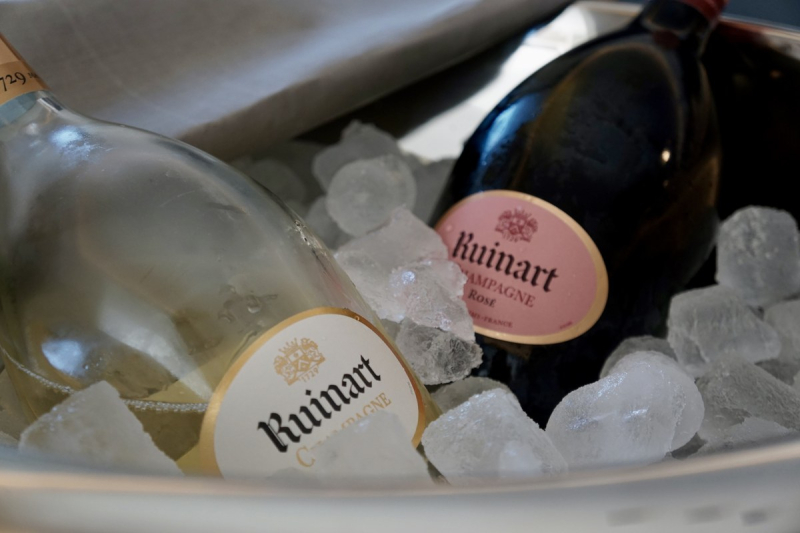 Elements catering ruinart champagner exklusives event frankfurt
