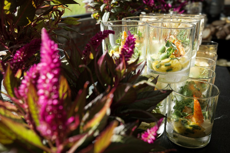 Elements catering salat im glas business event klassikstadt frankfurt