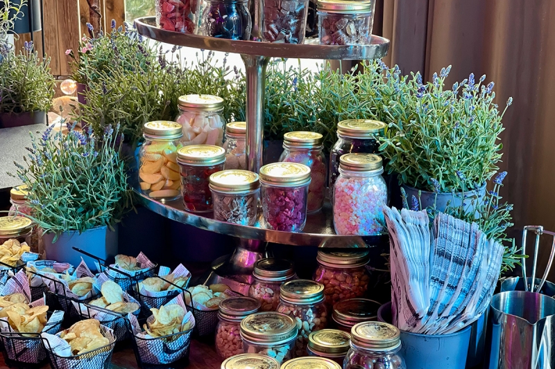 ELEMENTS Catering Snack Bar Candy Buffet