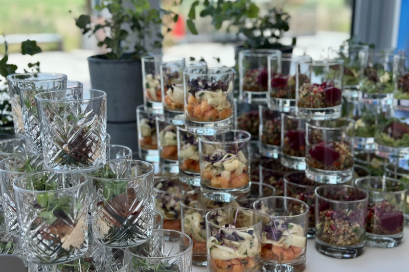 Elements catering starter fruehstueck kia driving event frankfurt