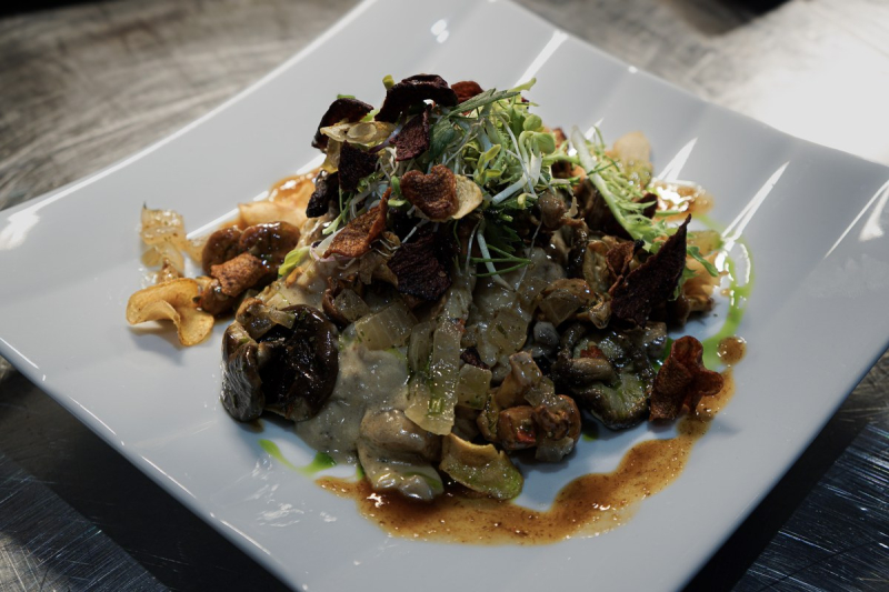 Elements catering veganer hauptgang corporate dinner frankfurt