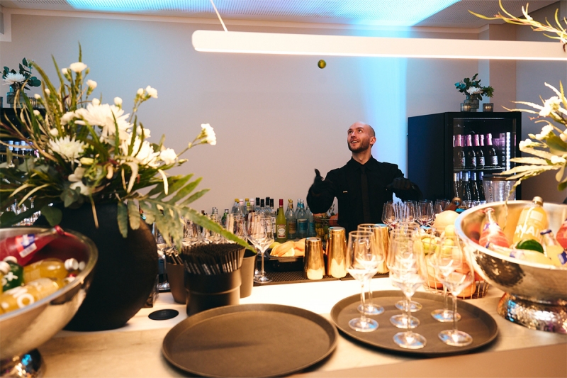 Eventcatering frankfurt barkeeper live entertainment