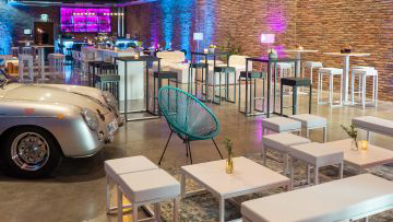 Eventlocation im Industrie Style