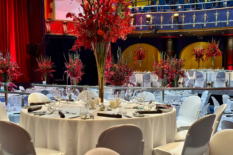 Gesetztes Dinner Menu Frankfurt Catering
