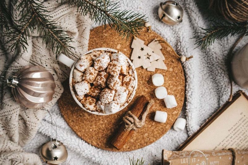 Hot Chocolate Bar mit Toppings