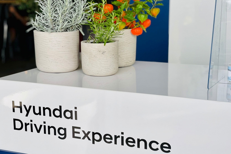 Hyundai Driving Experience Entry Akkreditierungscounter