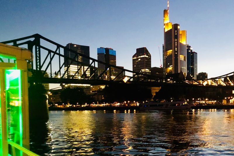 Location mit Skylineblick Frankfurt