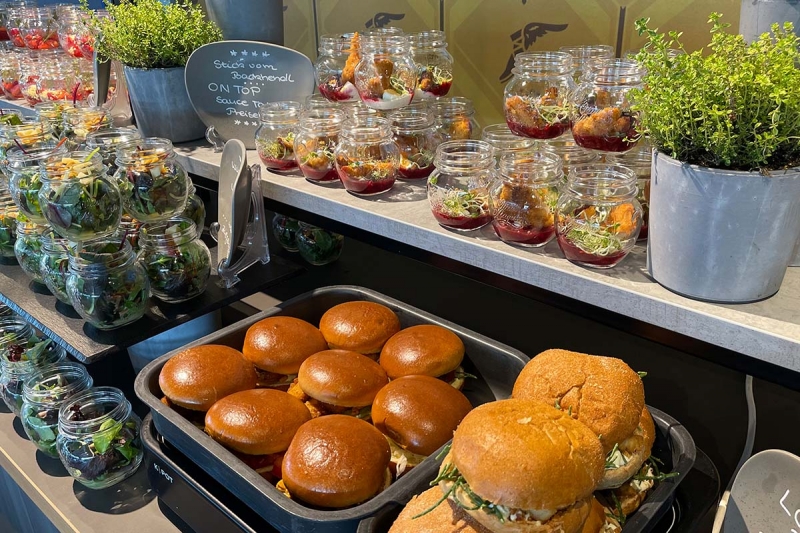 Lunch Burger Buffet Catering