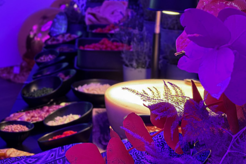 Pasta station sommerfest catering frankfurt elements catering