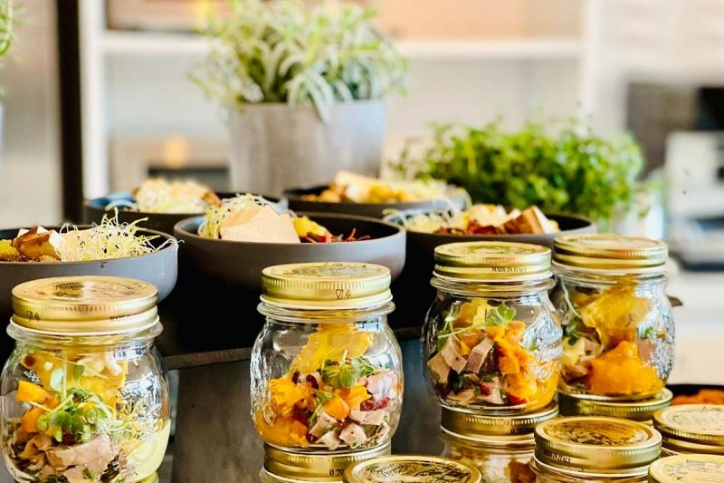 Poke Bowl Selection Business Catering