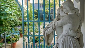 Romantikgarten Gretchen Statue