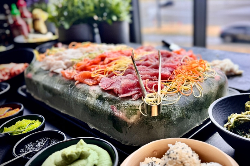 Sashimi Ice Block
