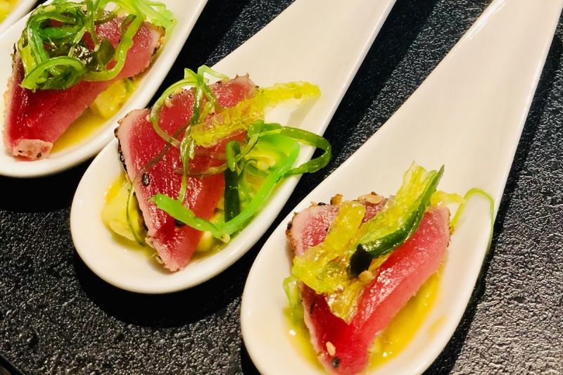 Sashimi Tuna Fingerfood