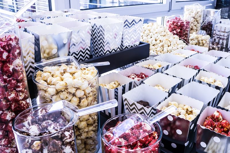 Popcorn Bar - Sweets für die Gäste der Veranstaltung