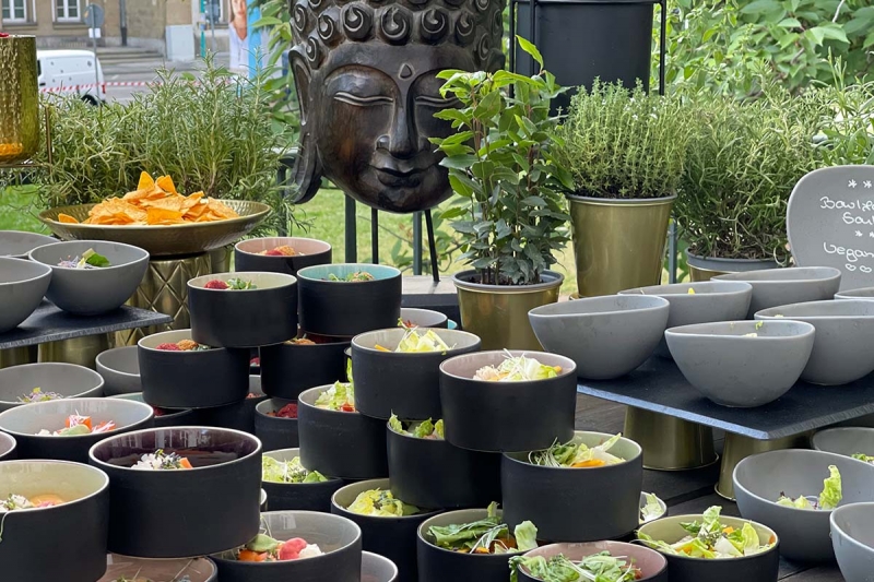 Superfood Bowls Buffet Catering in Frankfurt